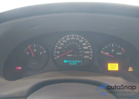 2001 Chevrolet Impala from USA, damaged, VIN 2G1WF55E419321307